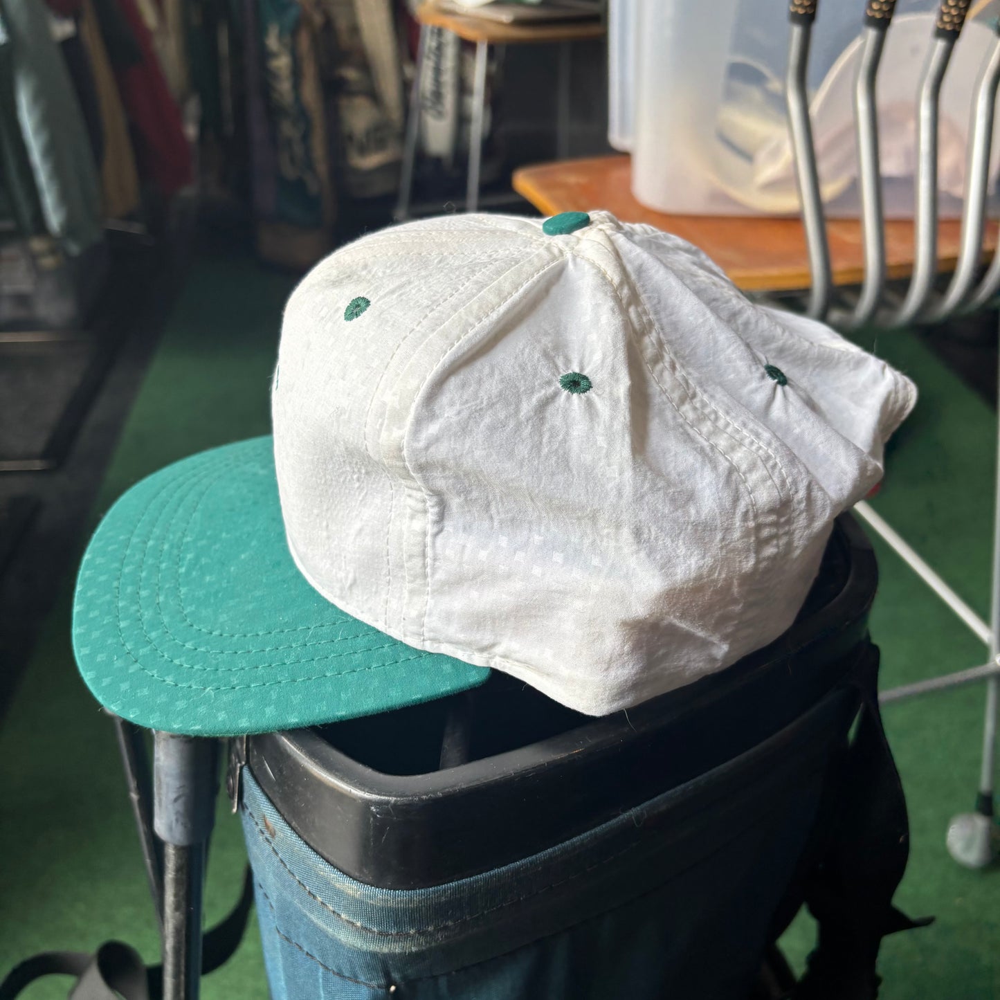 Cypress Creek Orlando Florida Duckster Leather Strap Back