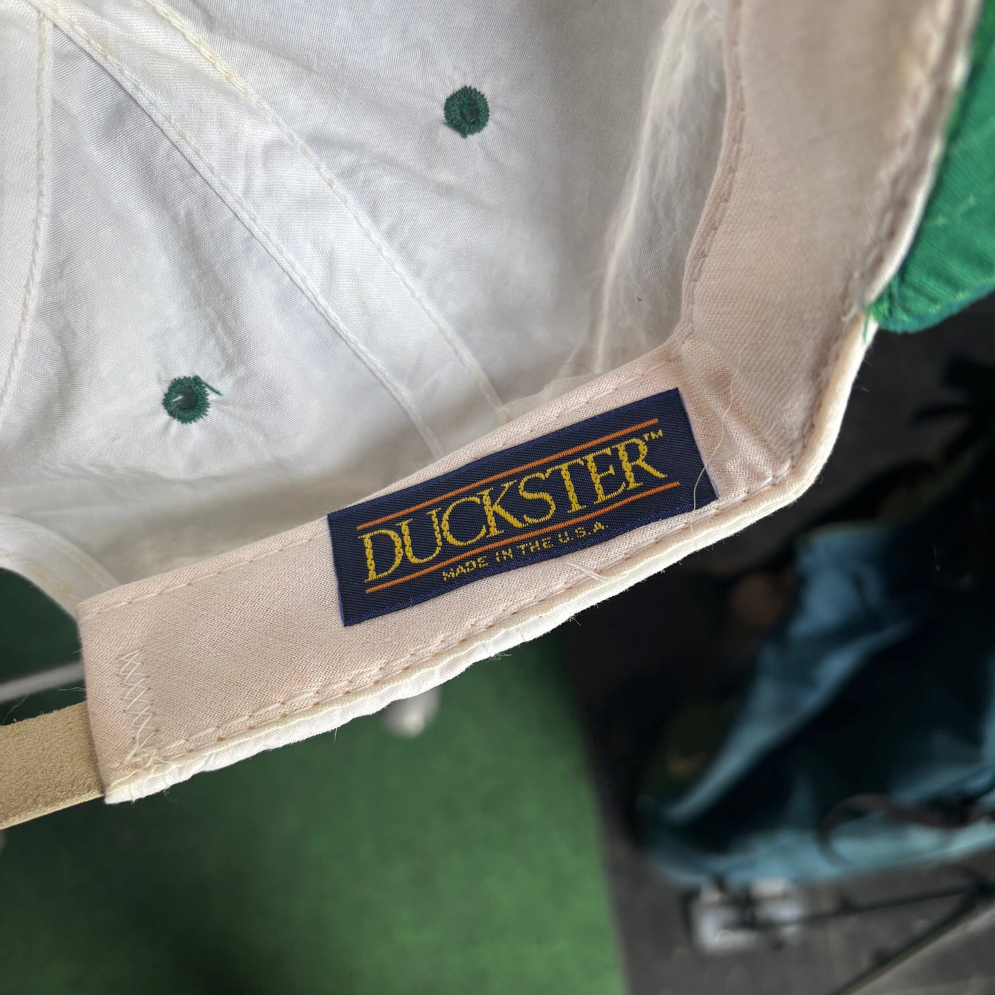 Cypress Creek Orlando Florida Duckster Leather Strap Back