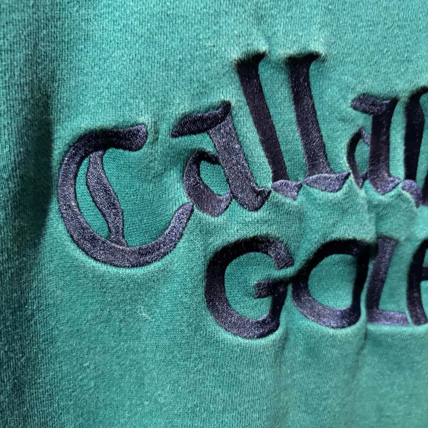 Vintage rare Callaway green sweatshirt golf crewneck large