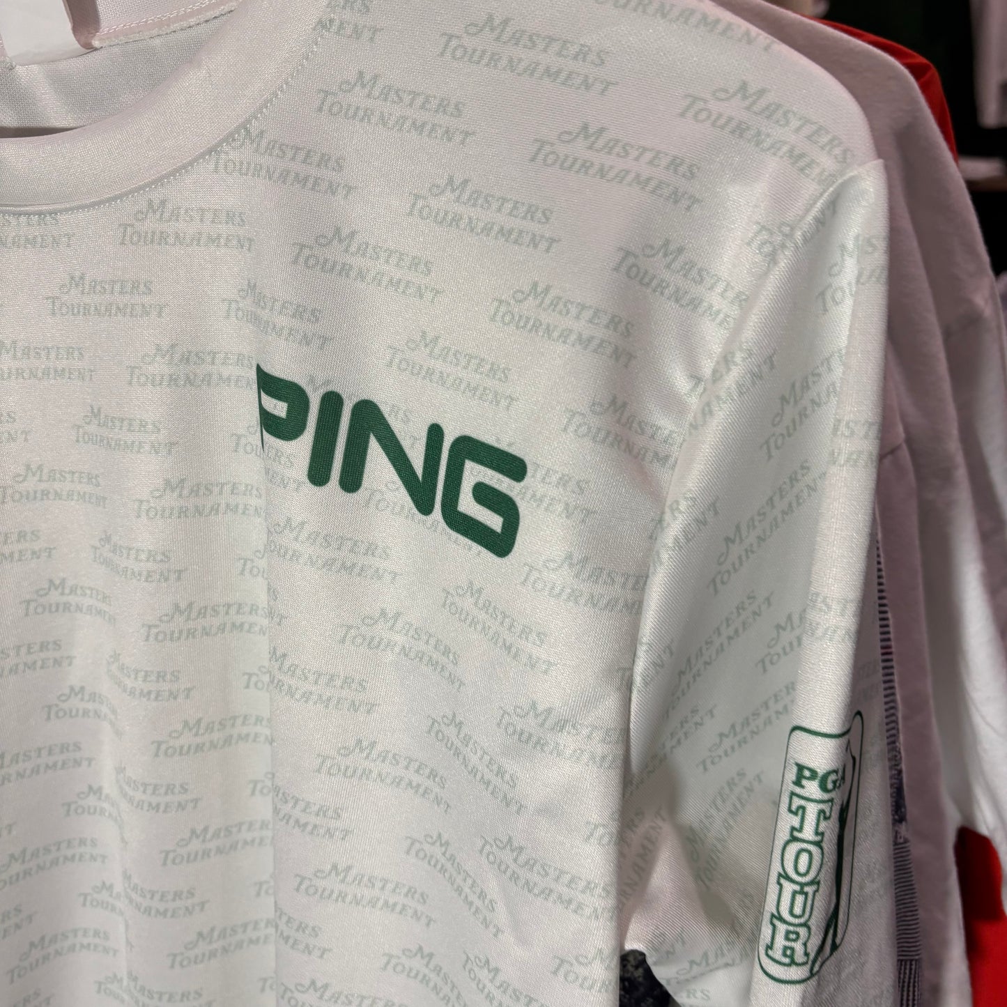 Vintage PING masters Augusta long sleeve performance shirt pga tour small