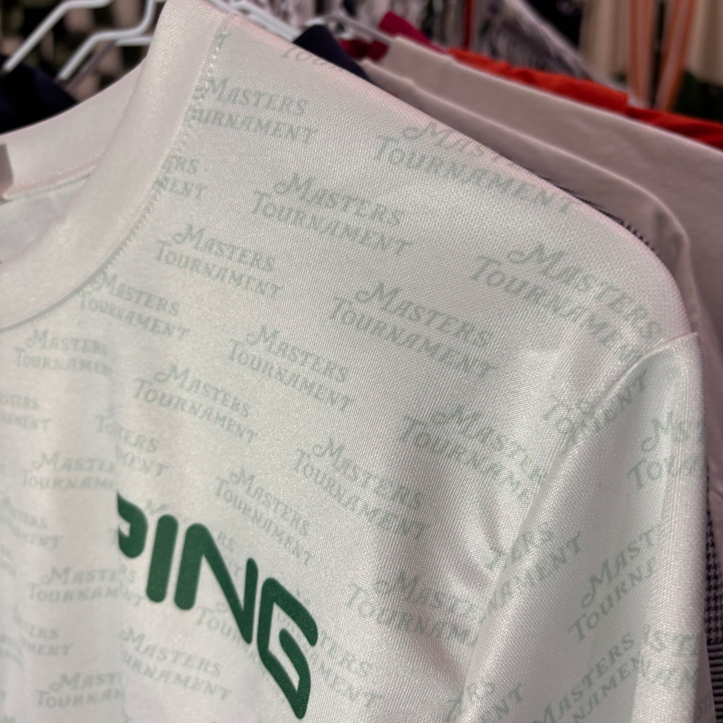 Vintage PING masters Augusta long sleeve performance shirt pga tour small