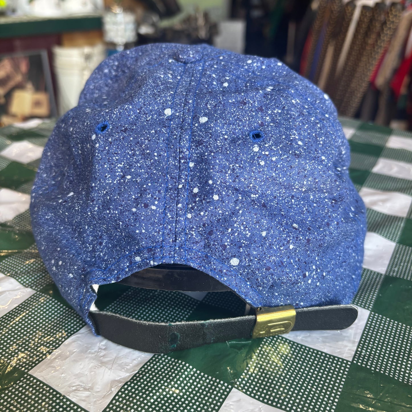 Fort Lee GC blue sparkle hat derby cap