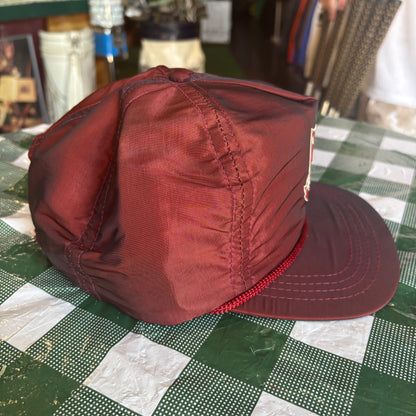 Vintage Lakelands Golf & CC leather strap back Huckster