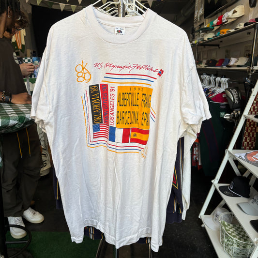 Vintage OK89 Olympic festival tee shirt