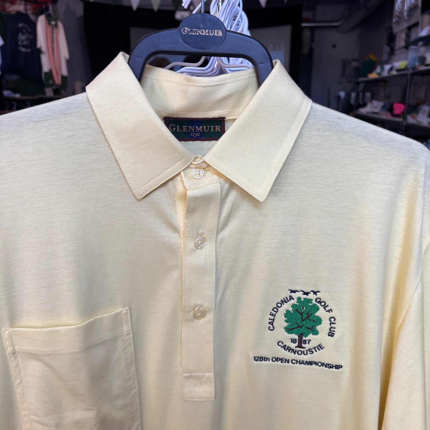 Vintage Carnoustie 128th open championship polo
