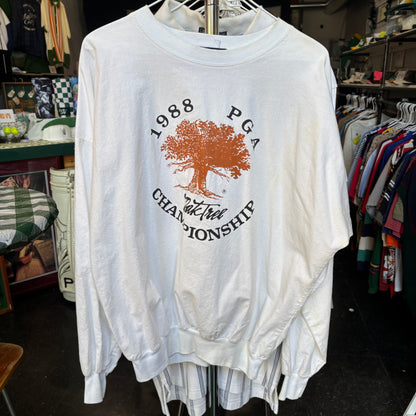 Vintage 1988 Oak Tree long sleeve tee PGA championship medium