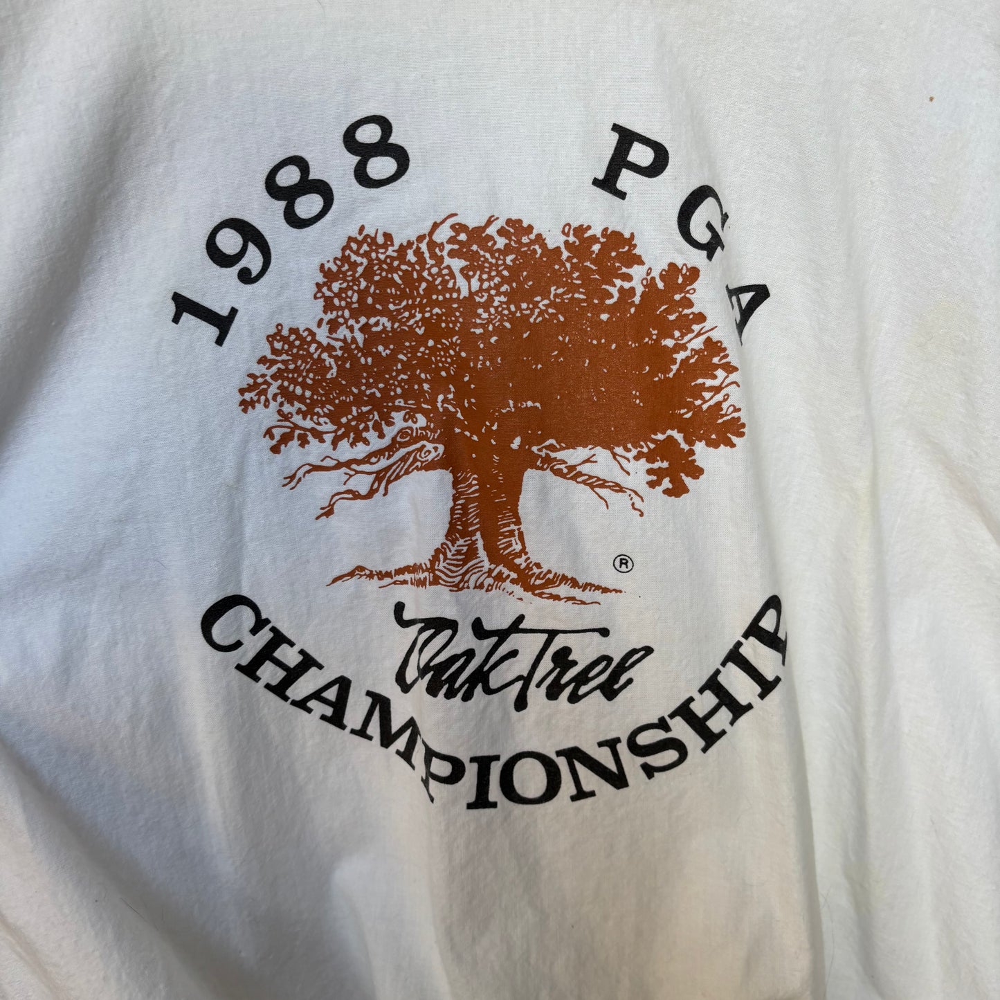 Vintage 1988 Oak Tree long sleeve tee PGA championship medium