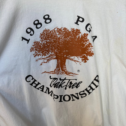 Vintage 1988 Oak Tree long sleeve tee PGA championship medium