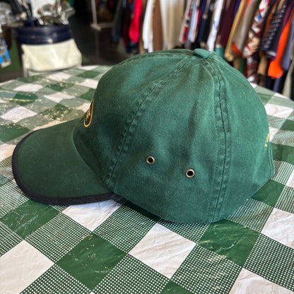 Vintage green Top-Flight strap back hat