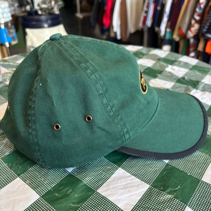 Vintage green Top-Flight strap back hat