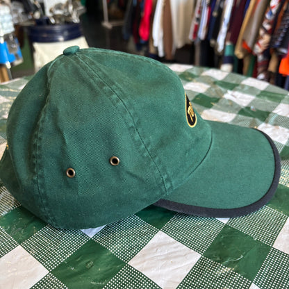 Vintage green Top-Flight strap back hat