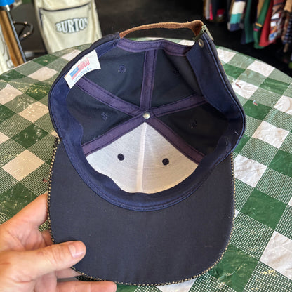 Vintage Budweiser Golf leather strapback