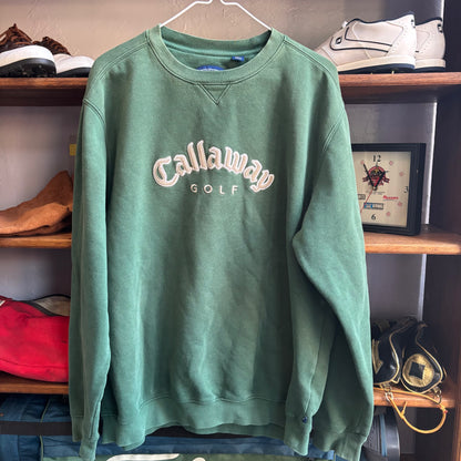Vintage green Callaway sweatshirt crewneck