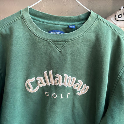 Vintage green Callaway sweatshirt crewneck