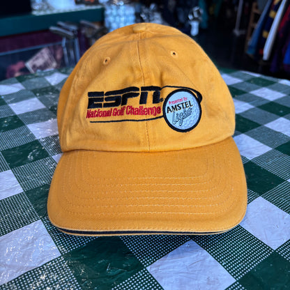 Vintage ESPN Taylor Made Amstel strap back hat