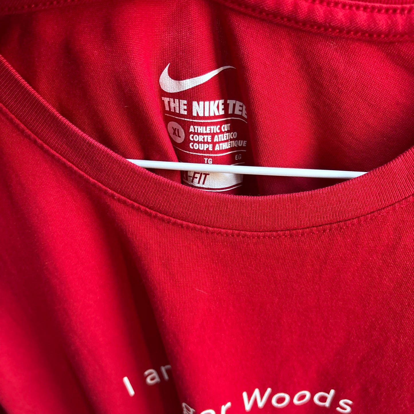 Vintage I Am Tiger Woods nike golf t shirt