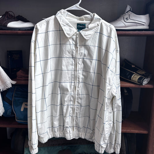 Vintage striped golf jacket