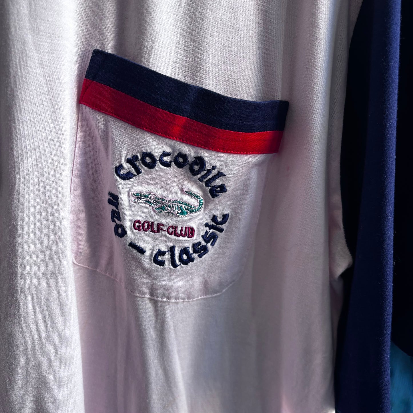Vintage Crocodile Golf Classic mock button up