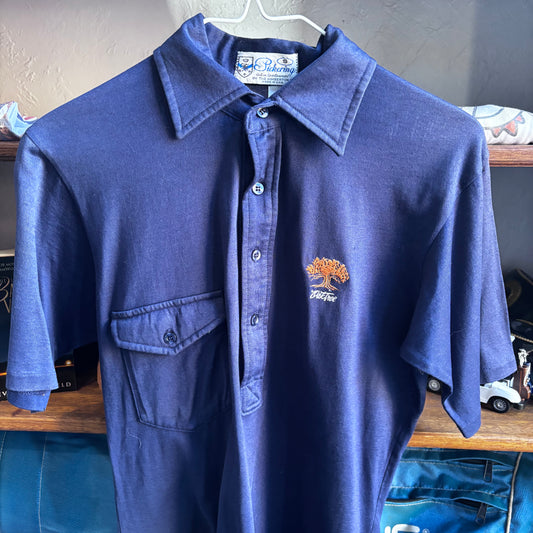 Vintage Oak Tree 70s polo