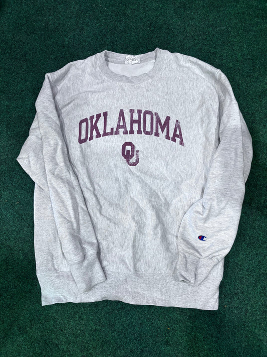 Oklahoma Sooners OU sweatshirt champion L