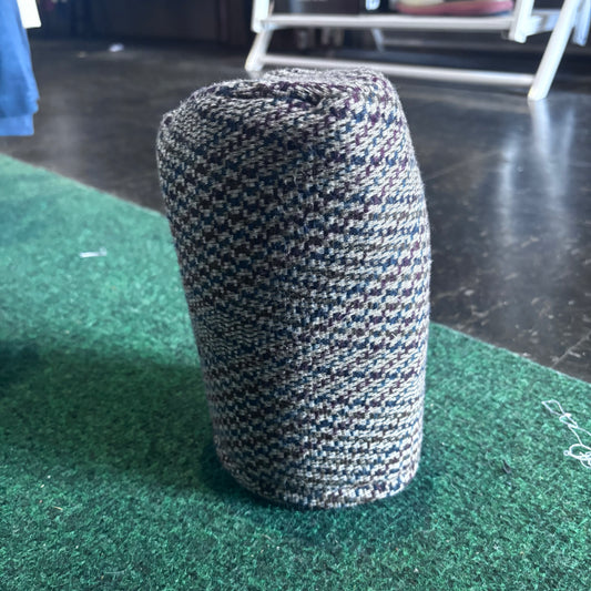 Vintage pattern shortie headcover 3 wood a below