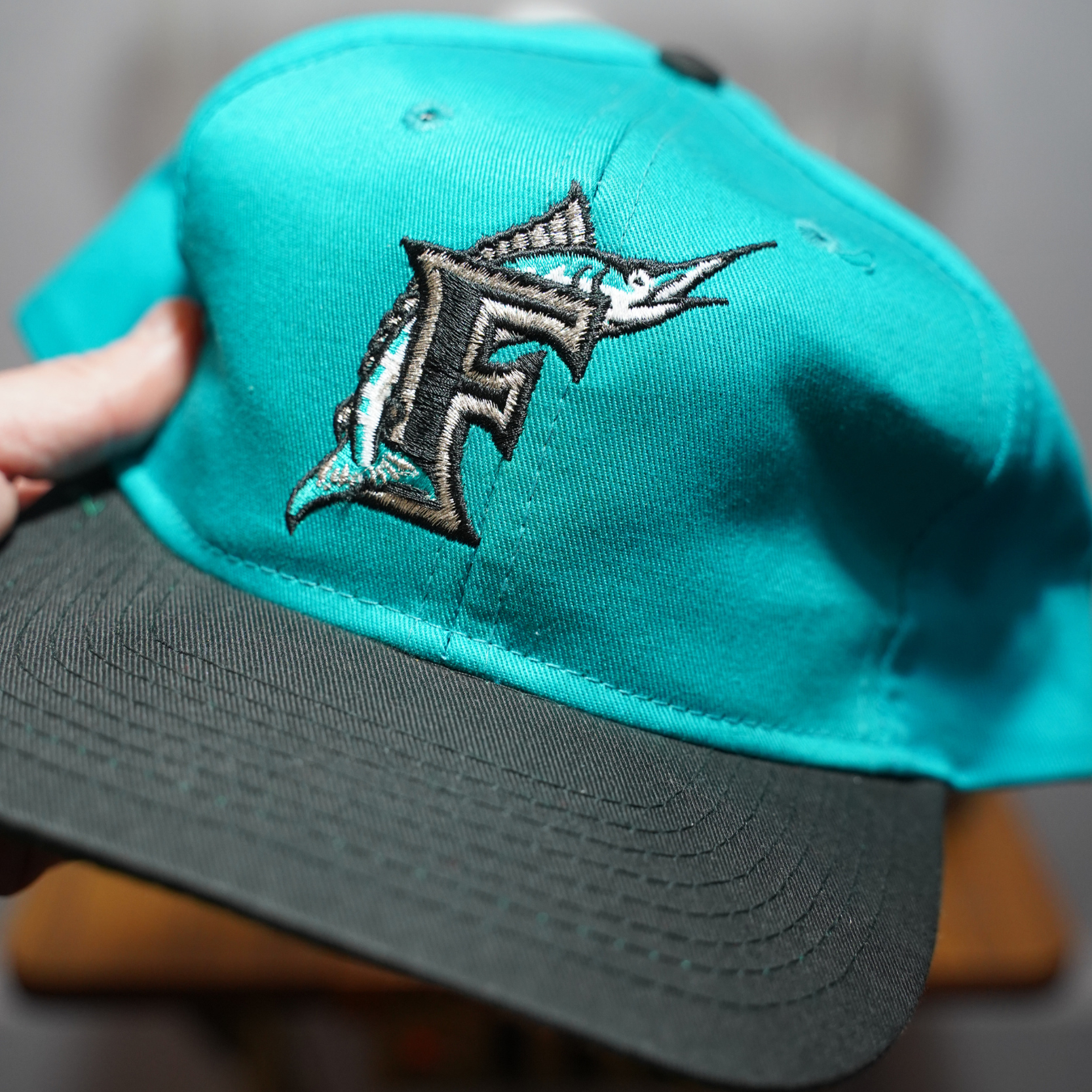 Vintage Florida Marlins MLB Hat Snapback