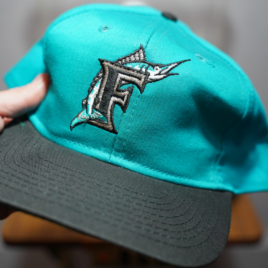 Vintage Florida Marlins MLB Hat Snapback