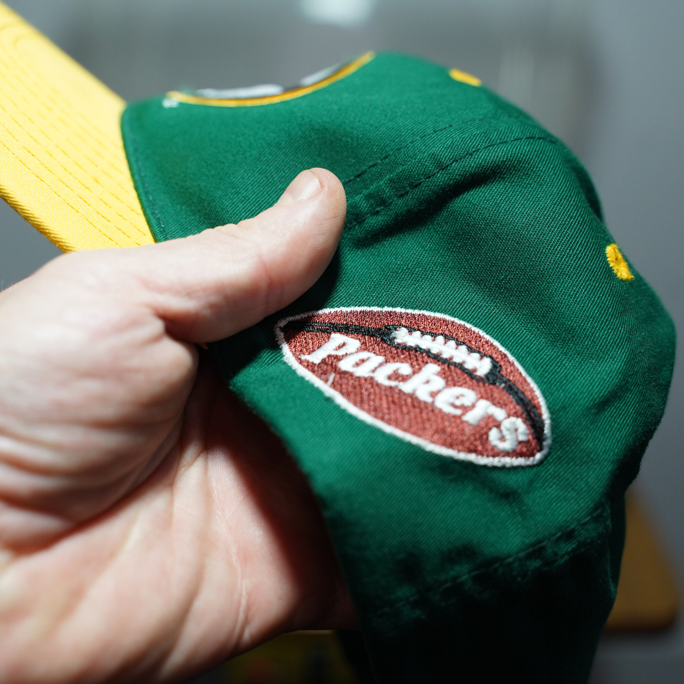 Vintage Green Bay Packers Hat Snapback