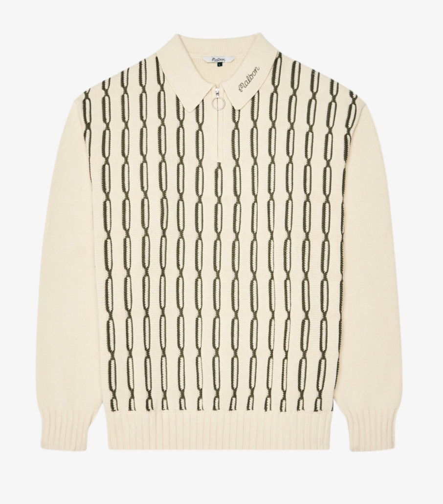 Malbon Links Polo Sweater