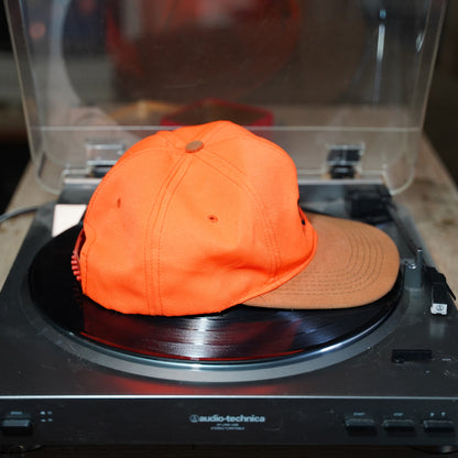 Rare Vintage Orange Oklahoma State University Hat Snapback. OSU