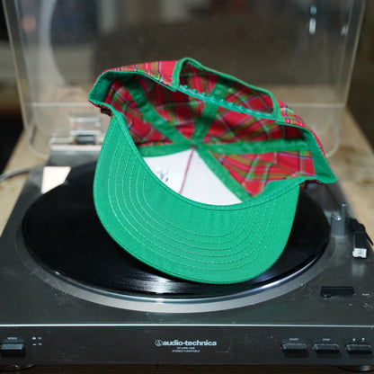 Vintage SAS plaid hat snapback